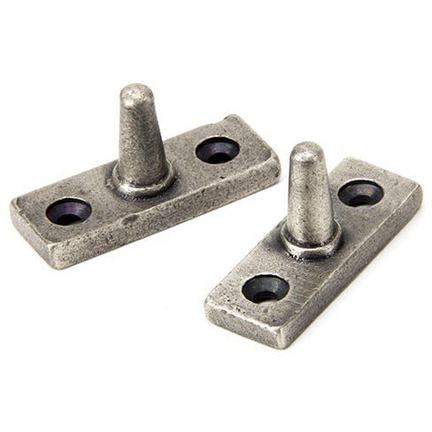 From The Anvil - 10" Monkeytail Stay - Antique Pewter - 33453 - Choice Handles