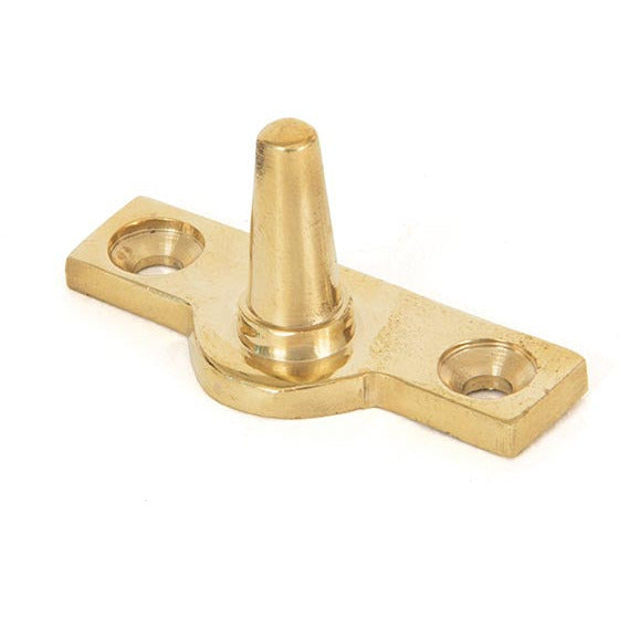 From The Anvil - Offset Stay Pin - Polished Brass - 33457 - Choice Handles