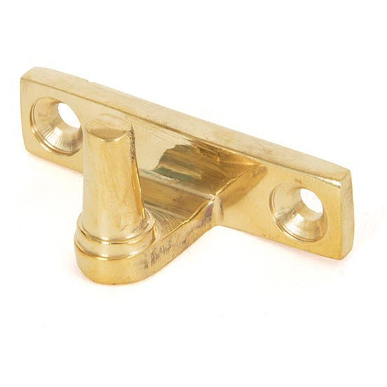 From The Anvil - Cranked Stay Pin - Polished Brass - 33458 - Choice Handles