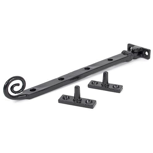 From The Anvil - 10" Cast Monkeytail Stay - Black - 33485 - Choice Handles