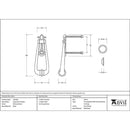 From The Anvil - Loop Door Knocker - Polished Brass - 33610M - Choice Handles