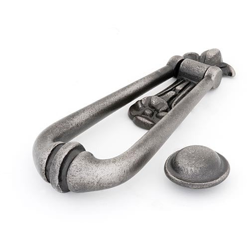 From The Anvil - Loop Door Knocker - Antique Pewter - 33610 - Choice Handles