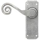From The Anvil - Monkeytail Lever Latch Set - Pewter Patina - 33616 - Choice Handles