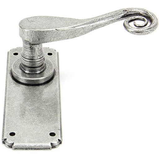 From The Anvil - Monkeytail Lever Latch Set - Pewter Patina - 33616 - Choice Handles