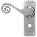 From The Anvil - Monkeytail Lever Bathroom Set - Pewter Patina - 33617 - Choice Handles