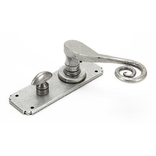 From The Anvil - Monkeytail Lever Bathroom Set - Pewter Patina - 33617 - Choice Handles