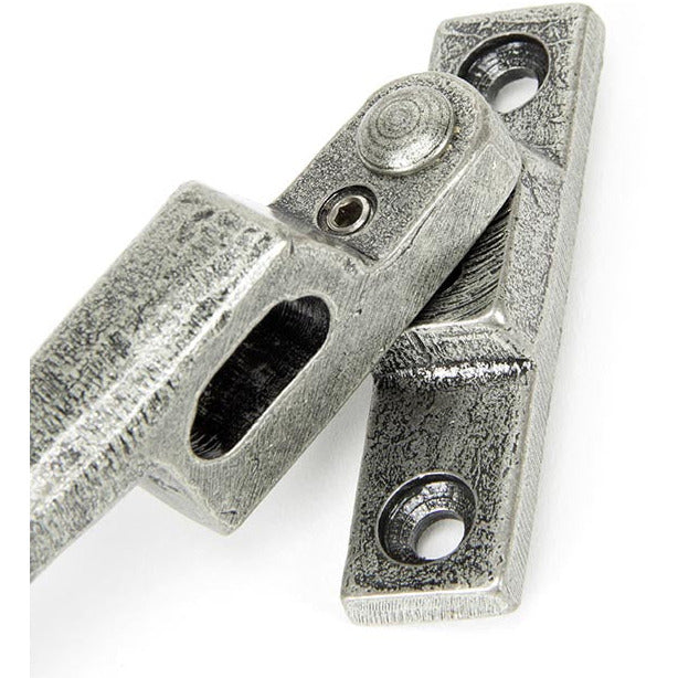 From The Anvil - Locking Night-Vent Monkeytail Fastener - LH - Pewter Patina - 33618 - Choice Handles