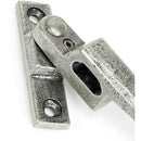 From The Anvil - Locking Night-Vent Monkeytail Fastener - RH - Pewter Patina - 33619 - Choice Handles