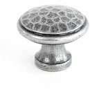 From The Anvil - Hammered Cabinet Knob - Medium - Pewter Patina - 33626 - Choice Handles