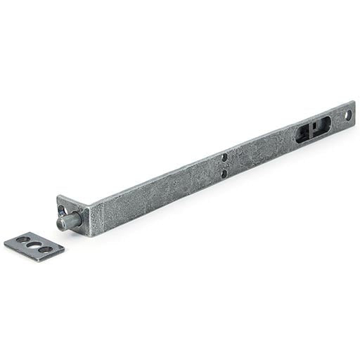From The Anvil - 12'' Flush/Slide Door Bolt - Pewter Patina - 33627 - Choice Handles