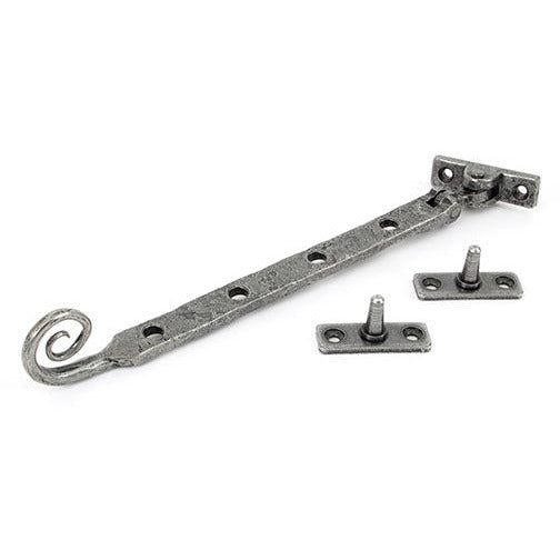 From The Anvil - 10" Monkeytail Stay - Pewter Patina - 33631 - Choice Handles