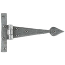 From The Anvil - 6" Arrow Head T Hinge (pair) - Pewter Patina - 33651 - Choice Handles