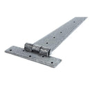 From The Anvil - 22" Penny End T Hinge (pair) - Pewter Patina - 33655 - Choice Handles
