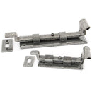 From The Anvil - 6" Cranked Door Bolt - Pewter Patina - 33662 - Choice Handles