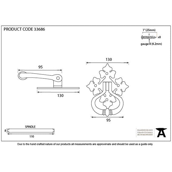 From The Anvil - Ring Turn Set - Pewter Patina - 33686 - Choice Handles