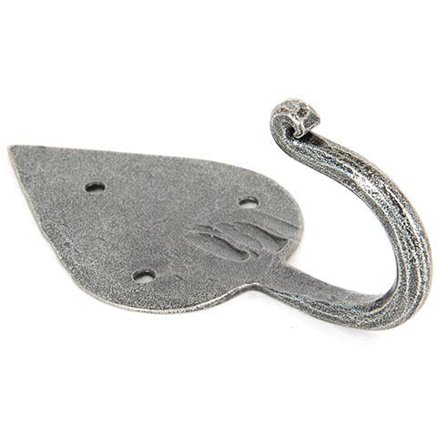 From The Anvil - Gothic Coat Hook - Pewter Patina - 33688 - Choice Handles