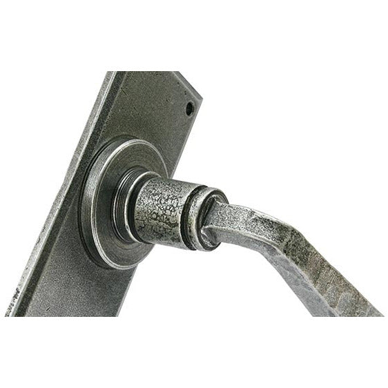 From The Anvil - Avon Lever Lock Set - Pewter Patina - 33700 - Choice Handles