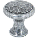 From The Anvil - Hammered Cabinet Knob - Small - Pewter Patina - 33705 - Choice Handles