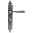 From The Anvil - Cromwell Lever Lock Set - Pewter Patina - 33730 - Choice Handles