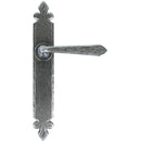 From The Anvil - Cromwell Lever Latch Set - Pewter Patina - 33731 - Choice Handles