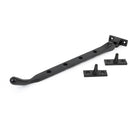 From The Anvil - 10" Cast Peardrop Stay - Black - 33744 - Choice Handles