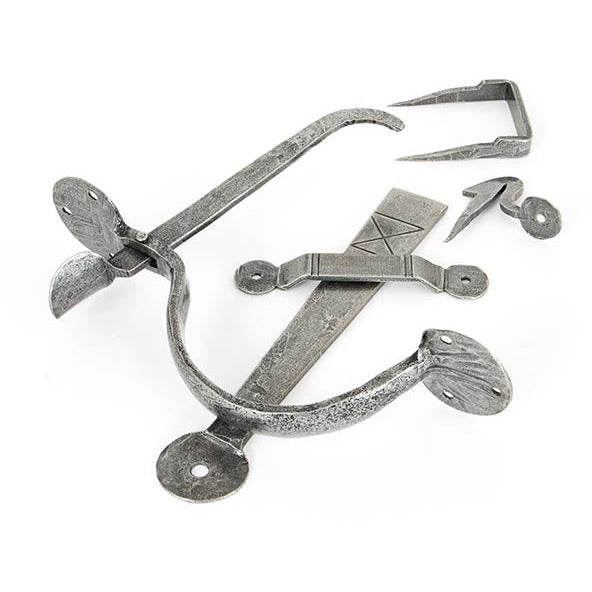 From The Anvil - XL Medium Bean Thumblatch - Pewter Patina - 33762 - Choice Handles