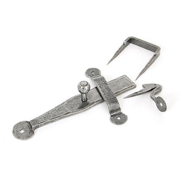 From The Anvil - Latch Set - Pewter Patina - 33779 - Choice Handles