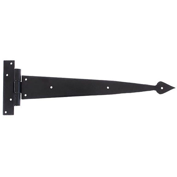 From The Anvil - 15" Arrow Head T Hinge (pair) - Black - 33807 - Choice Handles