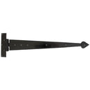 From The Anvil - 22" Arrow Head T Hinge (pair) - Black - 33808 - Choice Handles