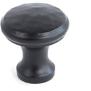 From The Anvil - Hammered Cabinet Knob - Small - Black - 33840 - Choice Handles