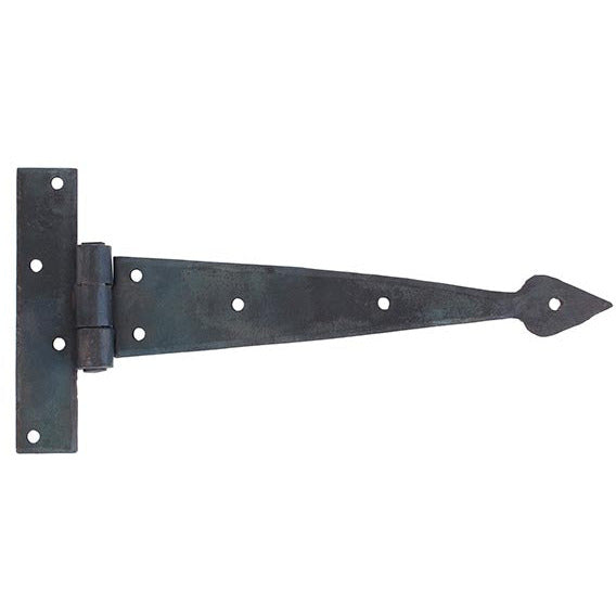 From The Anvil - 9" Arrow Head T Hinge (pair) - Beeswax - 33842 - Choice Handles