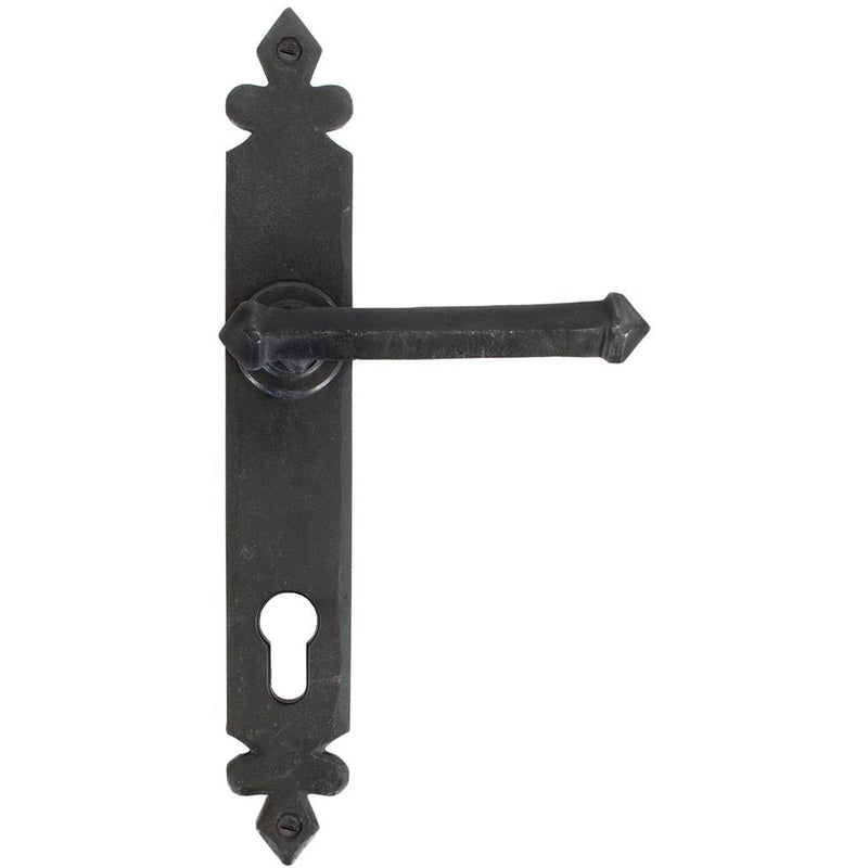 From The Anvil - Tudor Lever Espag. Lock Set - Beeswax - 33854 - Choice Handles