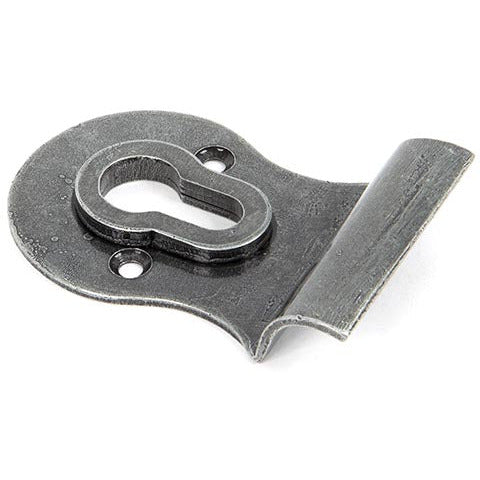 From The Anvil - Euro Door Pull - Pewter Patina - 33876 - Choice Handles