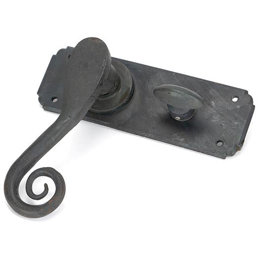 From The Anvil - Monkeytail Lever Bathroom Set - Beeswax - 33902 - Choice Handles