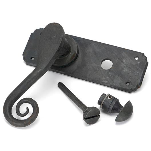 From The Anvil - Monkeytail Lever Bathroom Set - Beeswax - 33902 - Choice Handles