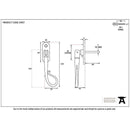 From The Anvil - Shepherd's Crook Espag - RH - Black - 33957 - Choice Handles