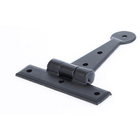 From The Anvil - 4" Penny End T Hinge (pair) - Black - 33986 - Choice Handles