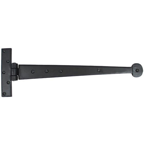 From The Anvil - 15" Penny End T Hinge (pair) - Black - 33990 - Choice Handles