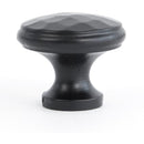 From The Anvil - Hammered Cabinet Knob - Medium - Black - 33992 - Choice Handles