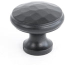 From The Anvil - Hammered Cabinet Knob - Medium - Black - 33992 - Choice Handles