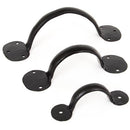 From The Anvil - 8" Bean D Handle - Black - 33999 - Choice Handles