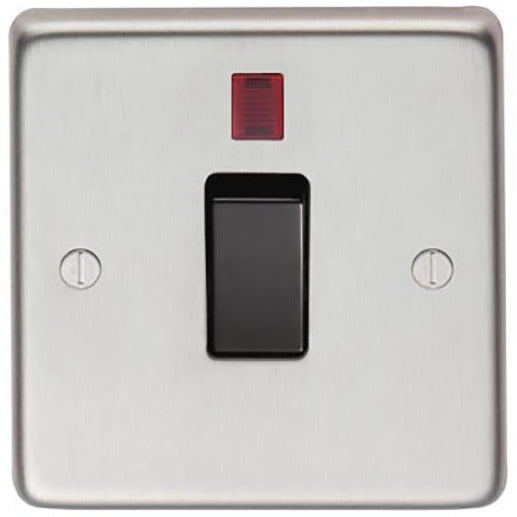 From The Anvil - Single Switch + Neon - Satin Stainless Steel - 34206/1 - Choice Handles