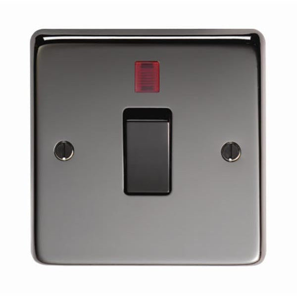 From The Anvil - Single Switch + Neon - Black Nickel - 34206 - Choice Handles