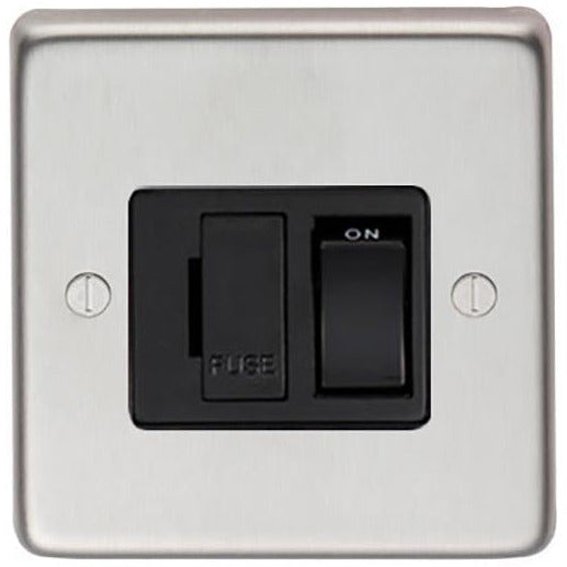 From The Anvil - 13 Amp Fused Switch - Satin Stainless Steel - 34208/1 - Choice Handles