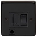 From The Anvil - 13 Amp Switched Fuse + Flex - Matt Black - 34210/2 - Choice Handles