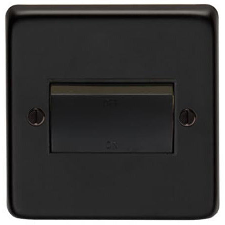 From The Anvil - Fan Isolator Switch - Matt Black - 34213/2 - Choice Handles