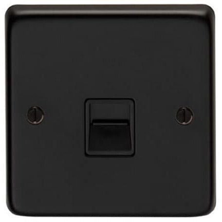 From The Anvil - Telephone Master Socket - Matt Black - 34228/2 - Choice Handles