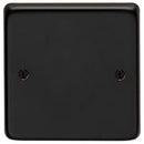From The Anvil - Single Blank Plate - Matt Black - 34233/2 - Choice Handles
