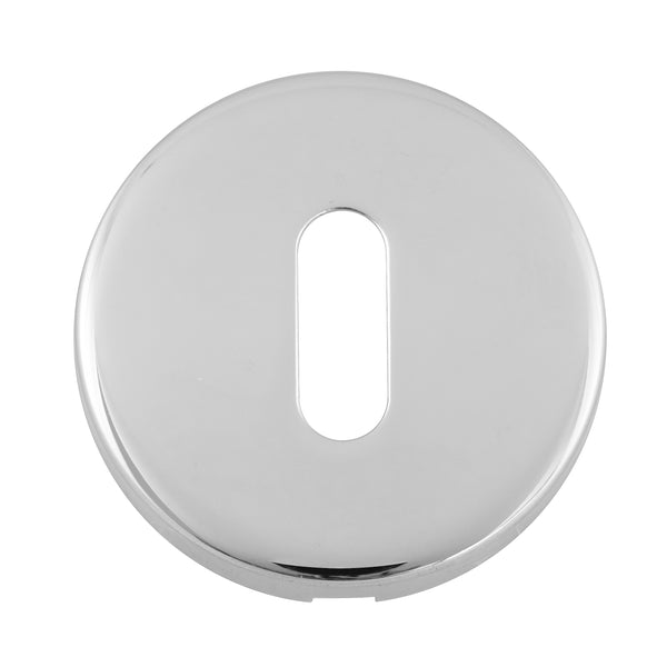 Eclipse - Precision 52x8mm Stainless Steel Standard Keyway Escutcheon - Polished Stainless Steel - 34415 - Choice Handles
