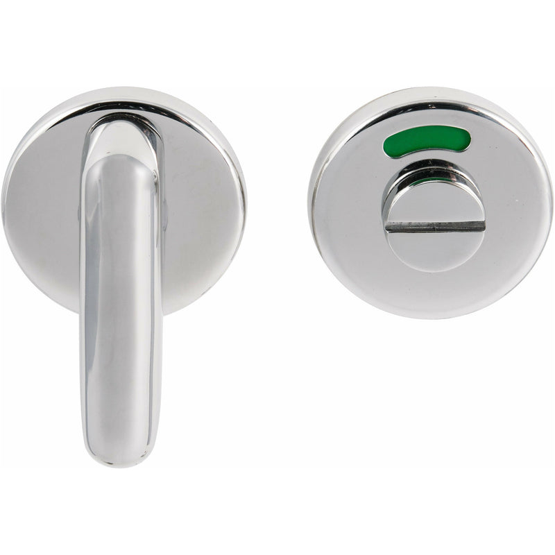 Eclipse - Precision Bathroom 52x8mm Stainless Steel Disabled Thumbturn & Release - Polished Stainless Steel - 34416 - Choice Handles